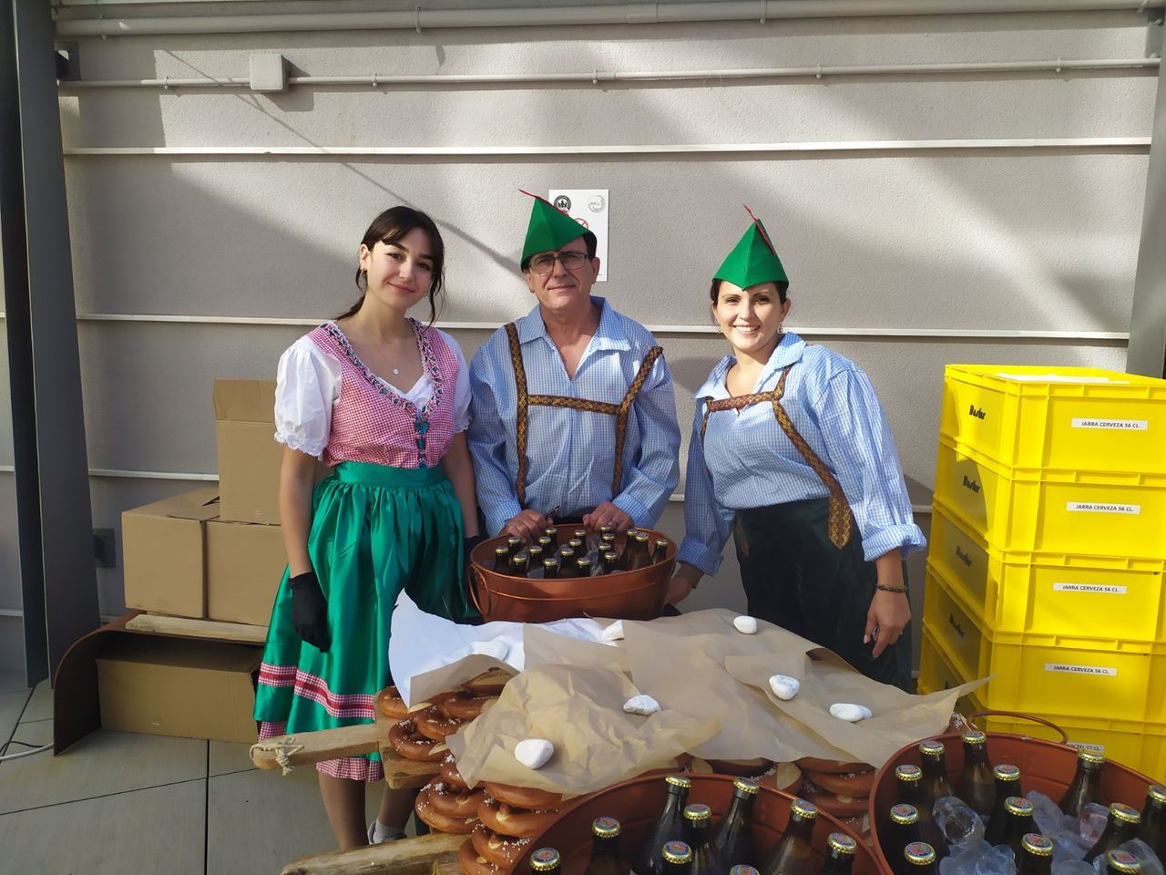 Escena del evento Allianz Oktoberfest en Madrid — producción Bacus Events