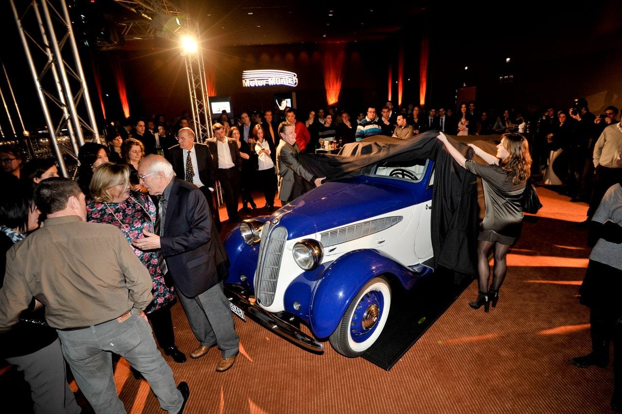 Escena del evento BMW Conquista el Cielo en Barcelona — producción Bacus Events