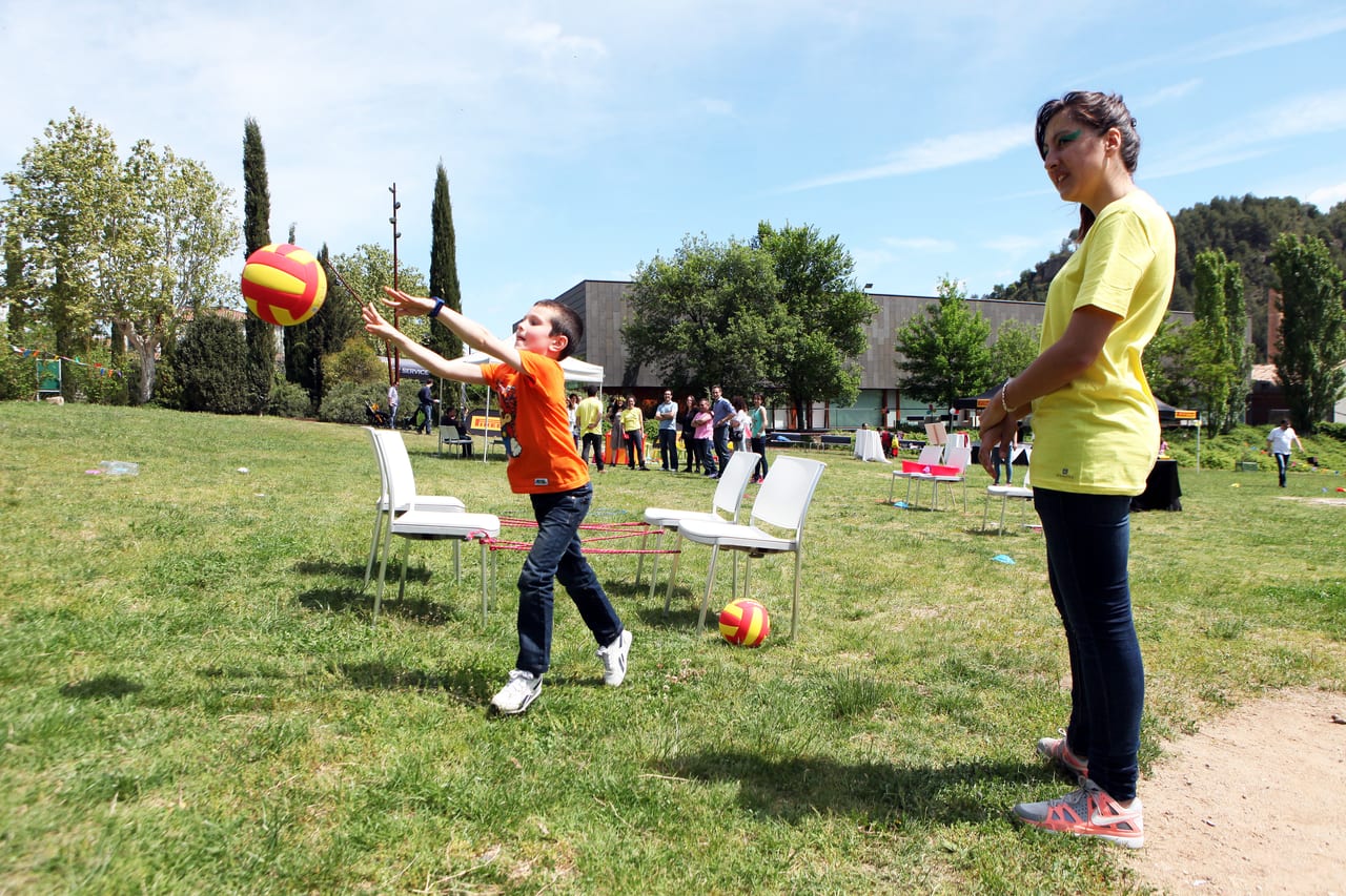 Escena del evento Pirelli Family Day en Barcelona — producción Bacus Events