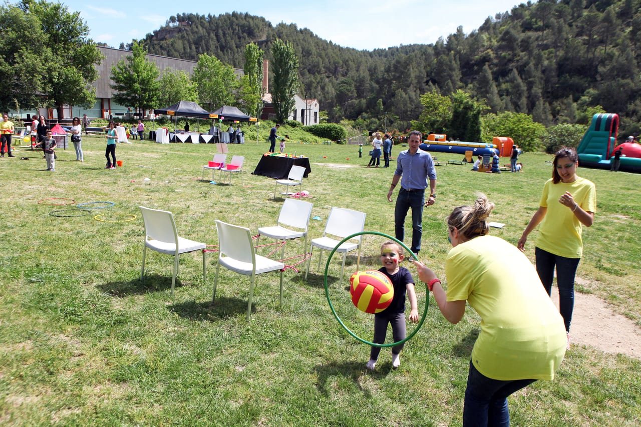 Escena del evento Pirelli Family Day en Barcelona — producción Bacus Events