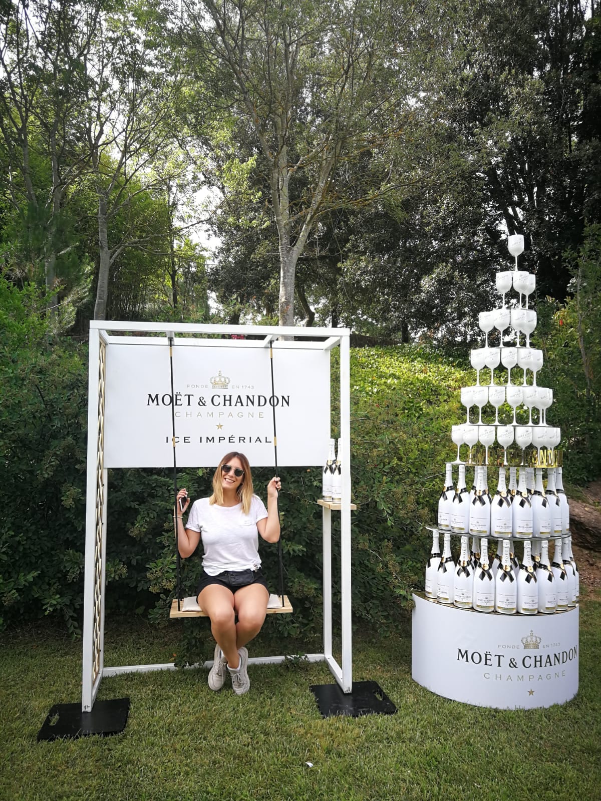 Montaje de la summer party Louis Vuitton — Masía Montcorp, Riudarenes — Bacus Events