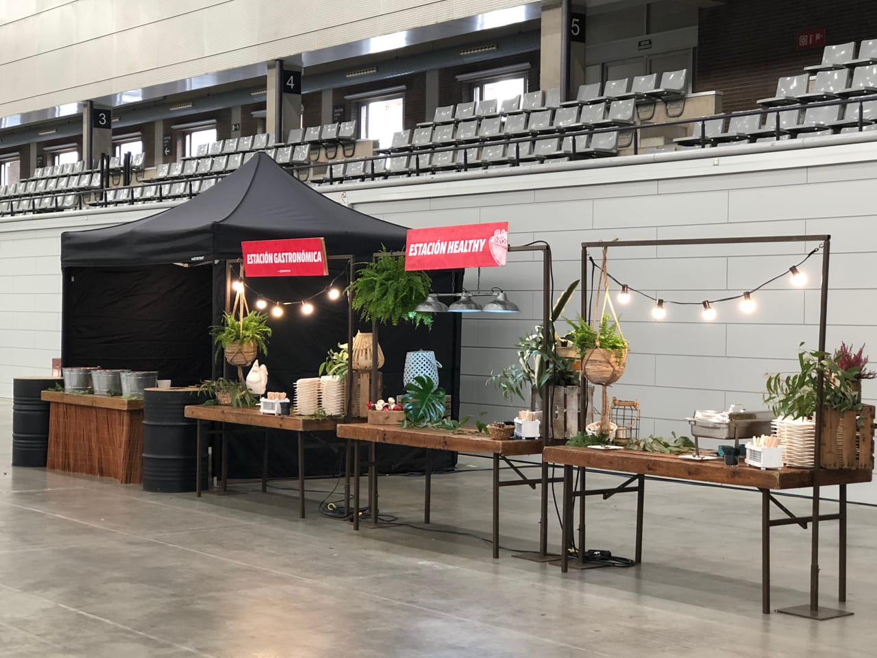 Escena del evento MediaMarkt Festival en Barcelona — producción Bacus Events
