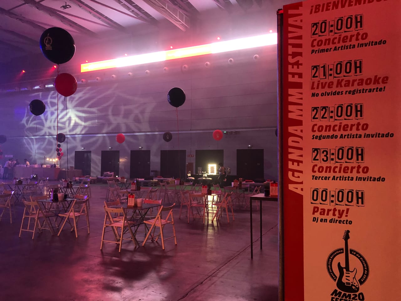 Escena del evento MediaMarkt Festival en Barcelona — producción Bacus Events