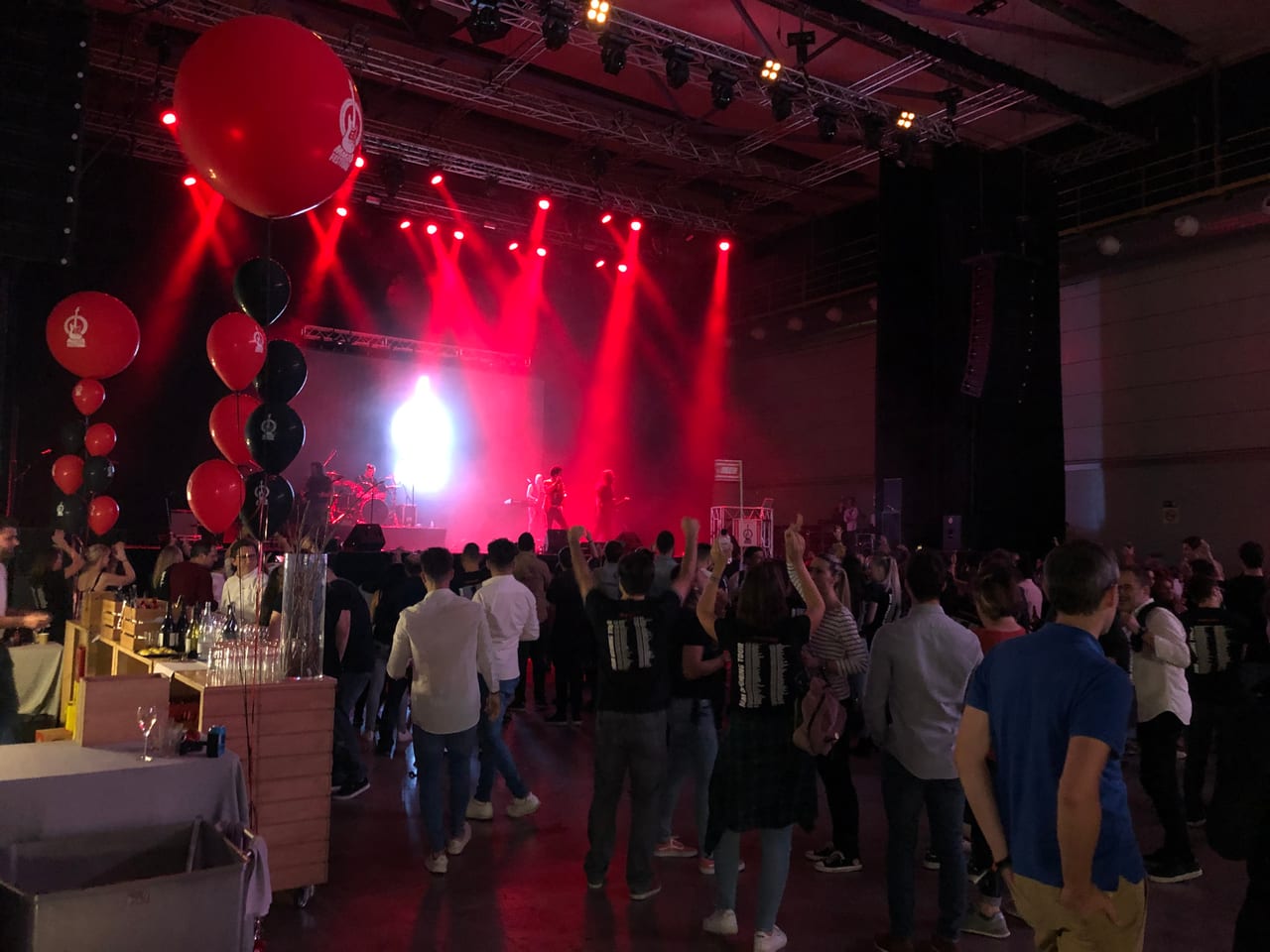 Escena del evento MediaMarkt Festival en Barcelona — producción Bacus Events