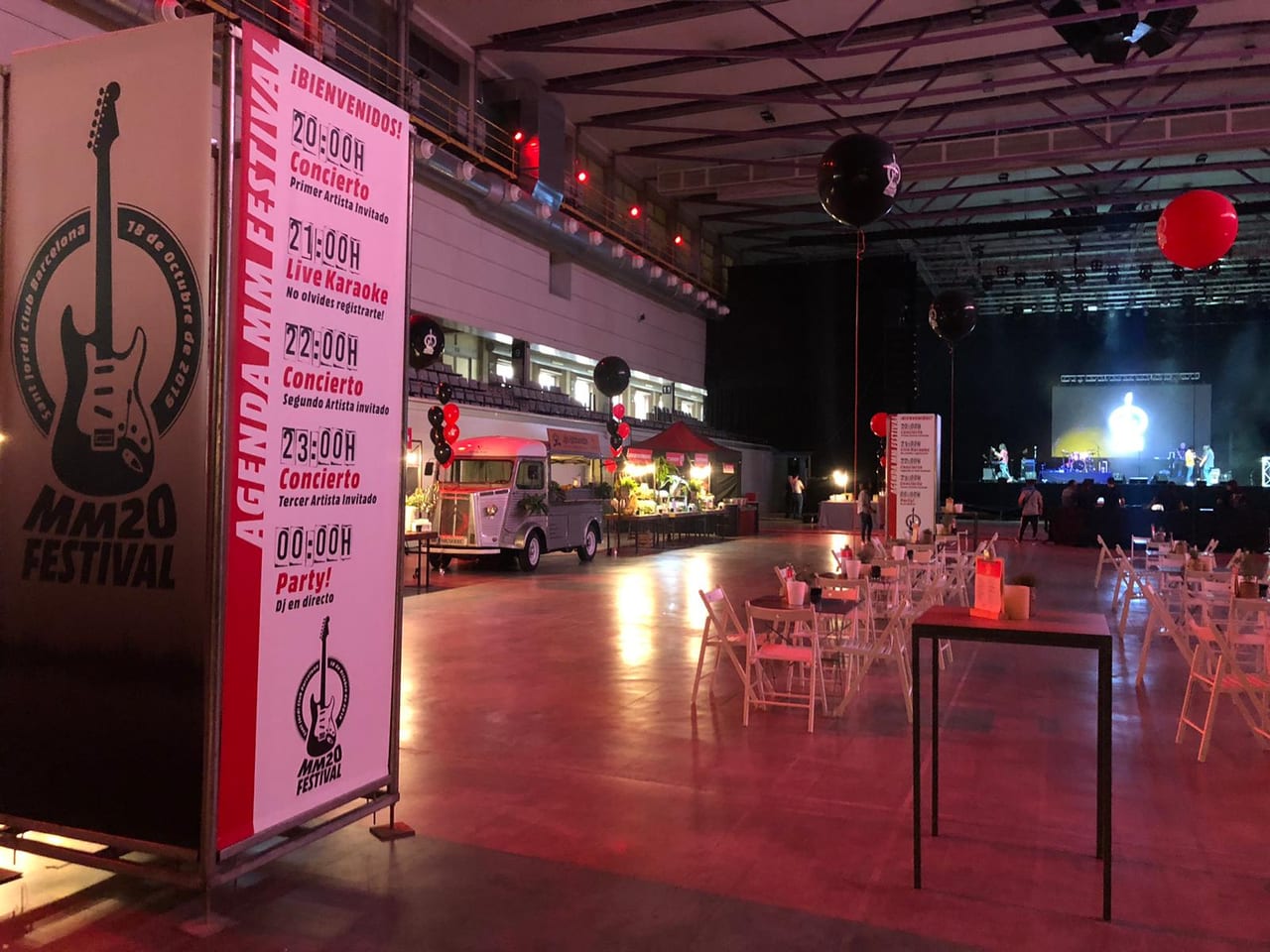 Escena del evento MediaMarkt Festival en Barcelona — producción Bacus Events