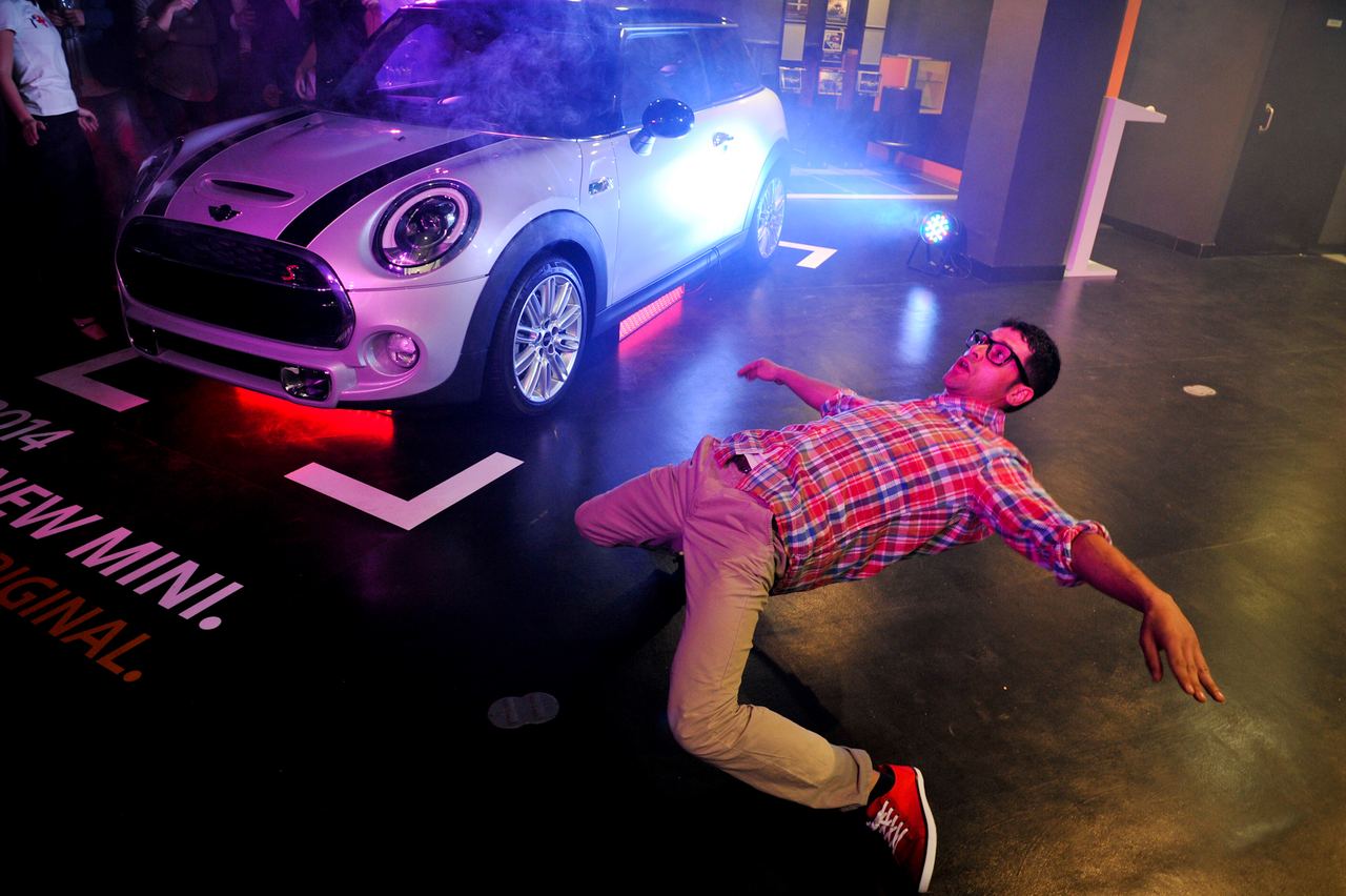 Producción audiovisual lanzamiento MINI Barcelona 2014 — Bacus Events