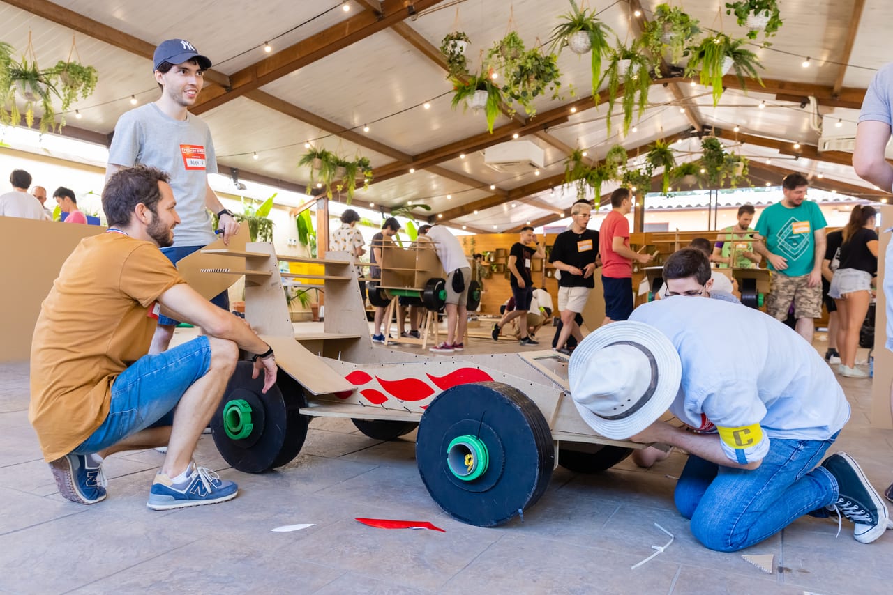 Detalle de producción Novarama Summer — Bacus Events