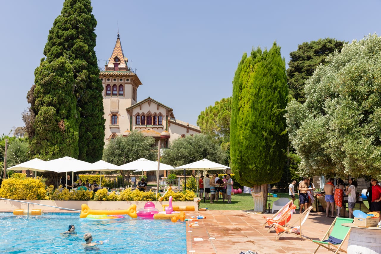 Velada del equipo Novarama Summer en Clos La Plana — Bacus Events