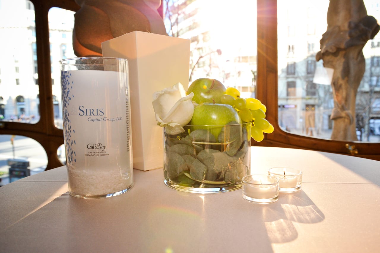 Escena del evento Siris Capital · Wine Tasting Casa Batlló en Barcelona — producción Bacus Events