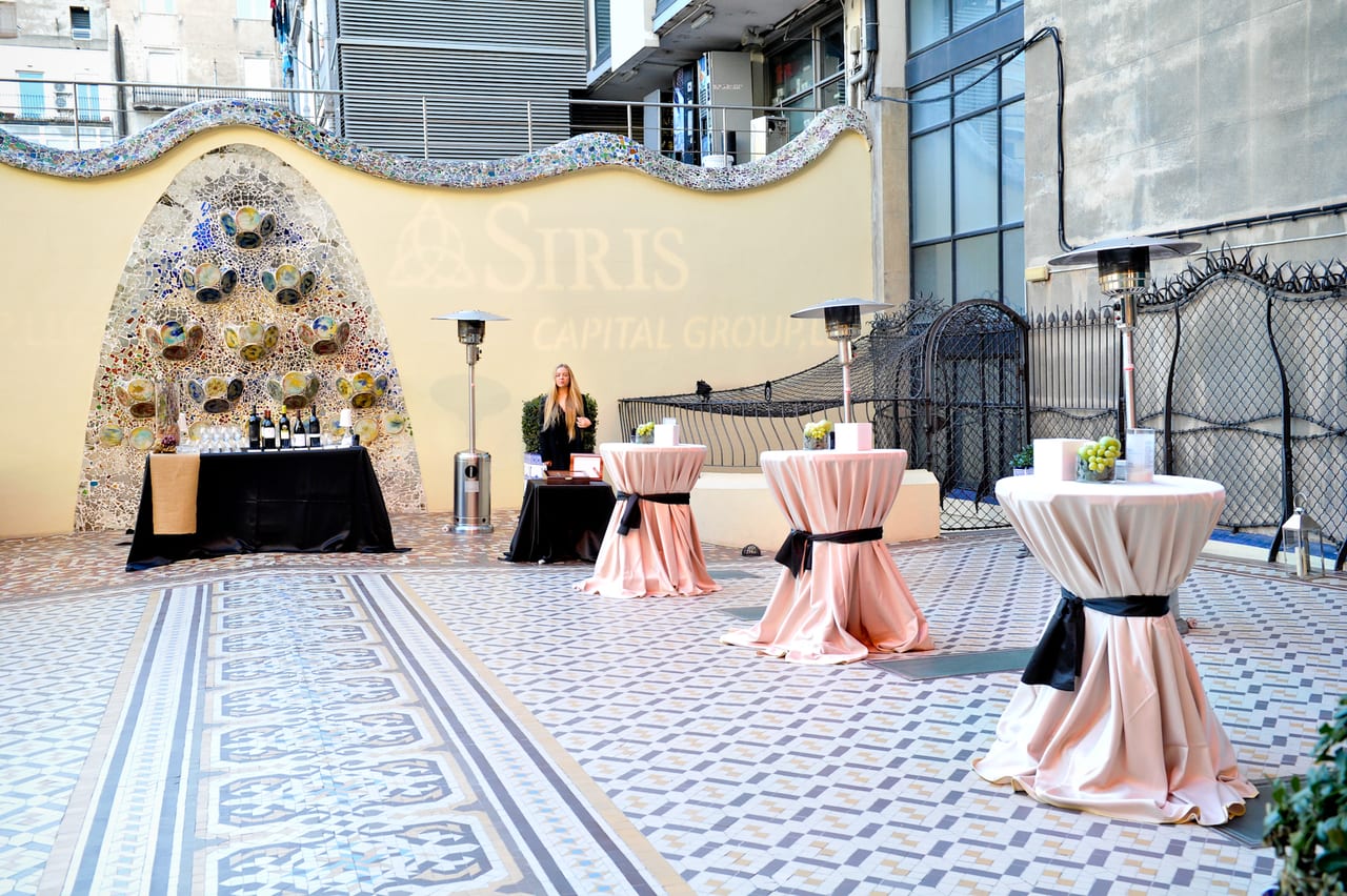 Escena del evento Siris Capital · Wine Tasting Casa Batlló en Barcelona — producción Bacus Events