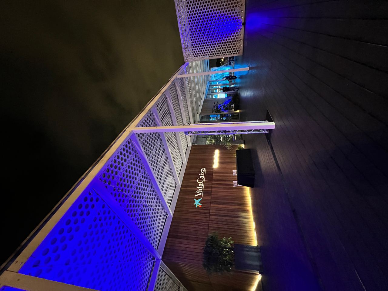 Escena del evento VidaCaixa Cena Mediadores Barcelona — producción Bacus Events