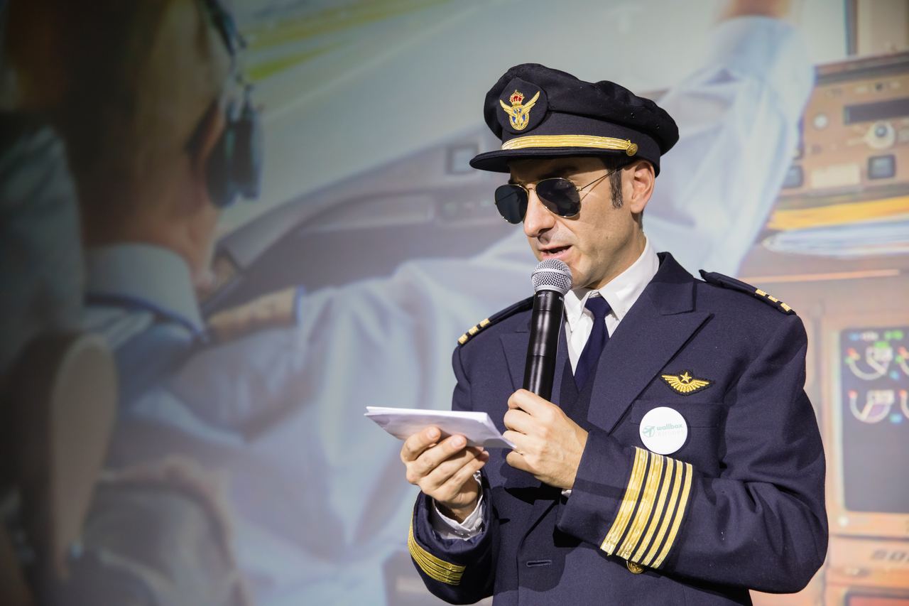 Producción evento Wallbox Airlines 2019 en Barcelona — Bacus Events