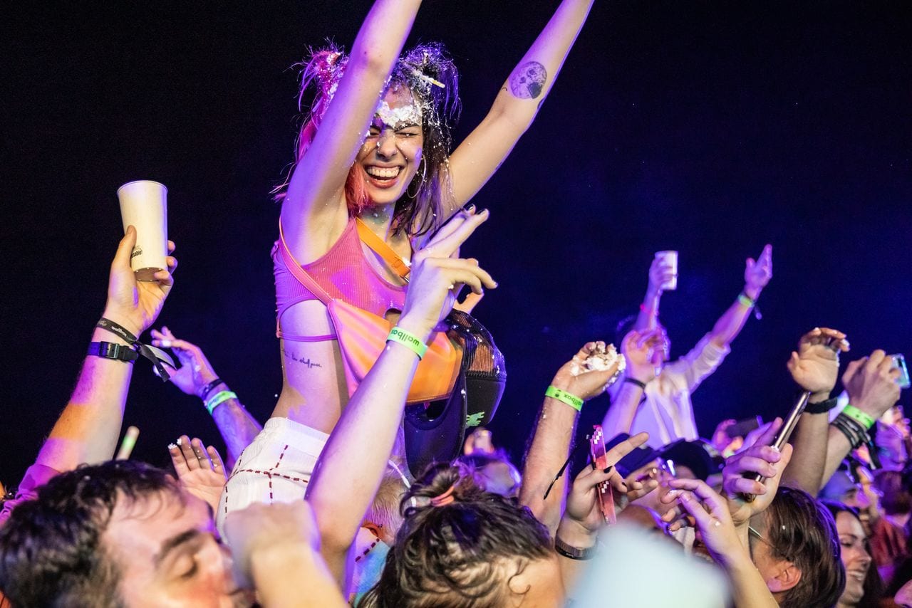 Escena del evento Wallbox Attacks Summer en Barcelona — producción Bacus Events