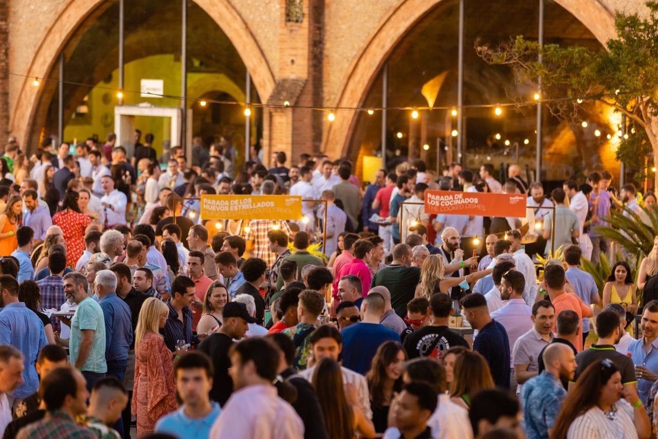 Escena del evento Wallbox Attacks Summer en Barcelona — producción Bacus Events